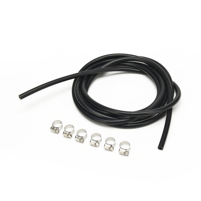 Tucool Racing Universal High Temperature Vacuum Silicone Hose Silicone Vacuum Tubing Hose with Clamps