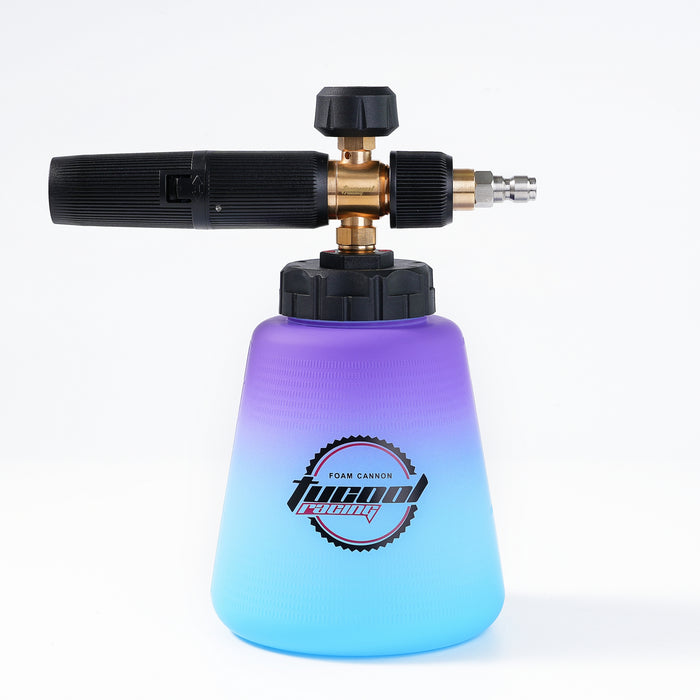 Tucool Racing Foam Cannon with 1/4 Inch Quick Connector Adjustable Snow Foam Lance Thick Foam Also Fit for Karcher K1700 K1800 K1900