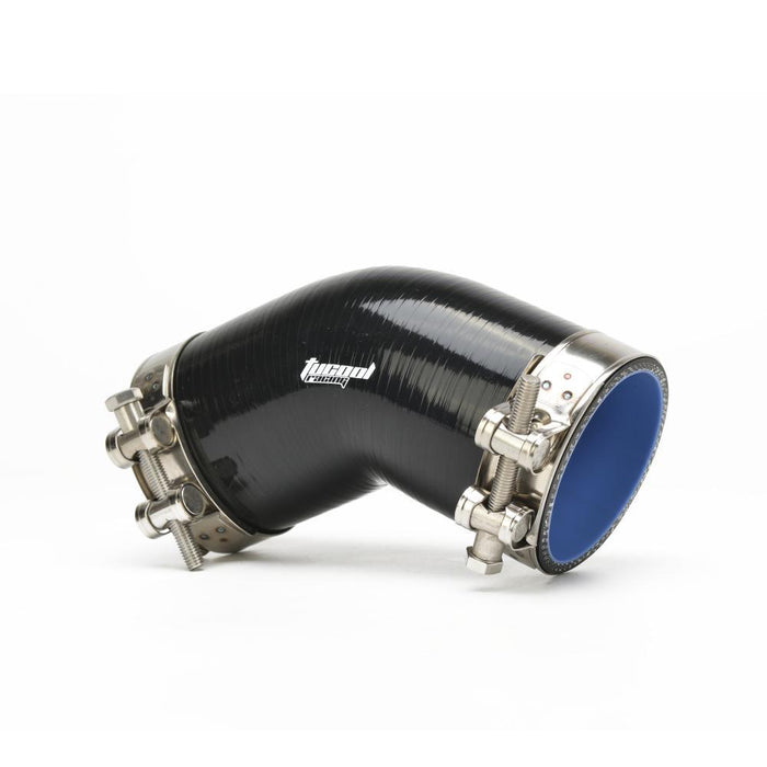 US Seller: 1.25" (32mm) 45 Degree Silicone Hose Coupler – 4-Ply Black – Turbo/Intercooler Pipe (ADLERSPEED)