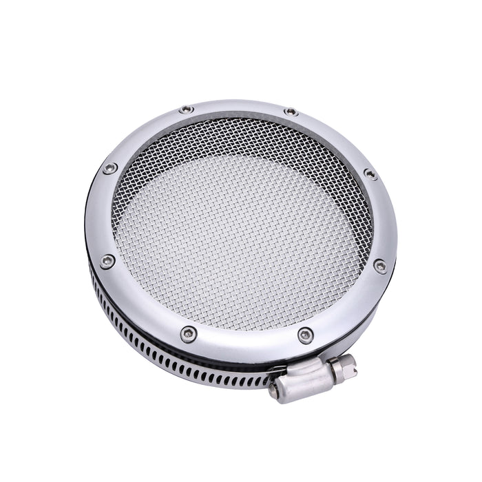 Tucool Racing New Turbo Screen Filter Turbo Inlet Grill Protector Guard Turbo Intake Filter Cover Thickened Stainless Steel Mesh