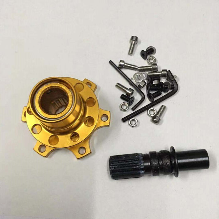 Tucool Racing Off Quick Release Boss Kit Weld On 6 Bolt Fit Moslty Steering Wheels