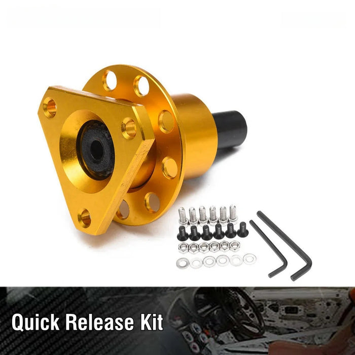 Tucool Racing Off Quick Release Boss Kit Weld On 3 Bolt Fit Moslty Steering Wheels