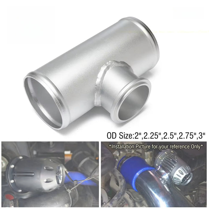 Tucool Racing Universal 2",2.25",2.5",2.75",3" Blow Off Valve Flang Pipe Fit For Tail 50mm BOV Turbe For TOYOTA JZA80 92-00 TR-03FP