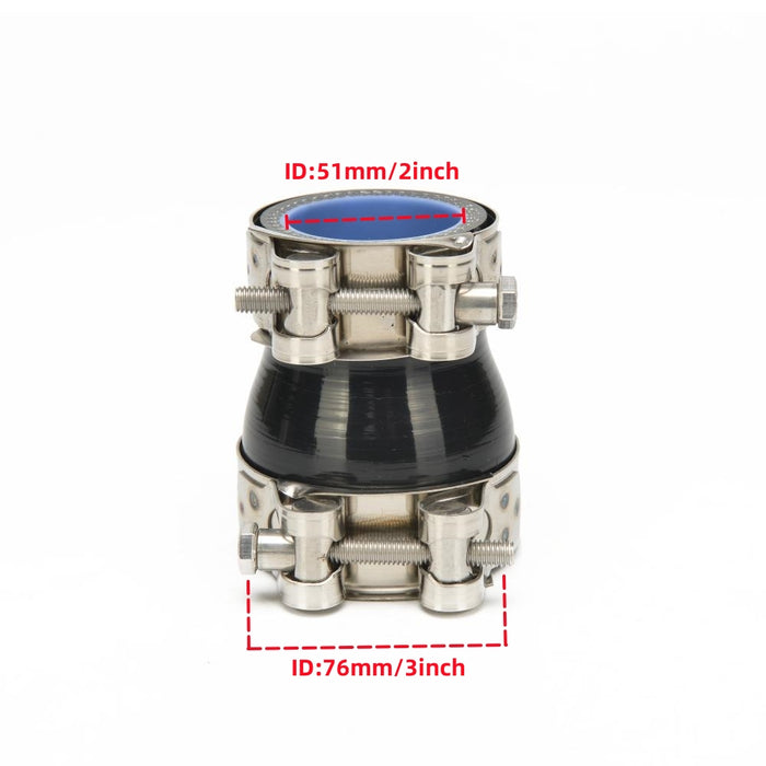 4 PCS SS TBolt Clamp Fits over 4.0ID Silicone Intake Turbo Intercooler Coupler 4 PCS SS TBolt Clamp Fits over 4.0ID Silicone Intake Turbo Intercooler Coupler