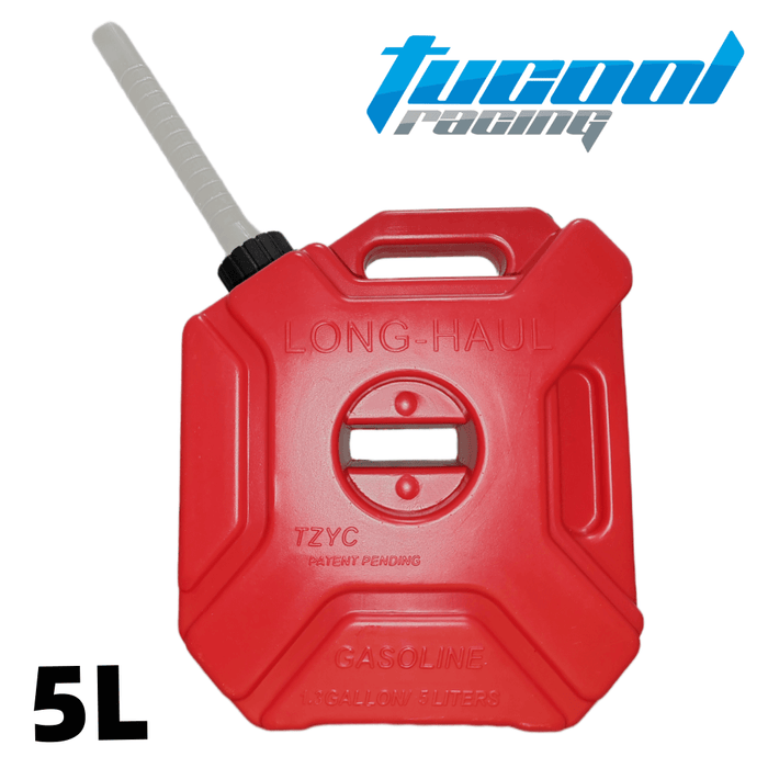 Lockable 5L Fuel Tanks Plastic Petrol Cans Car Jerry Can Mount Motorcy —  Tucool Racing